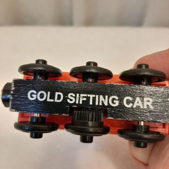 2003 Thomas The Train Wooden Railway Sodor Mining Company Gold Sifting Car READ - Picture 8 of 14